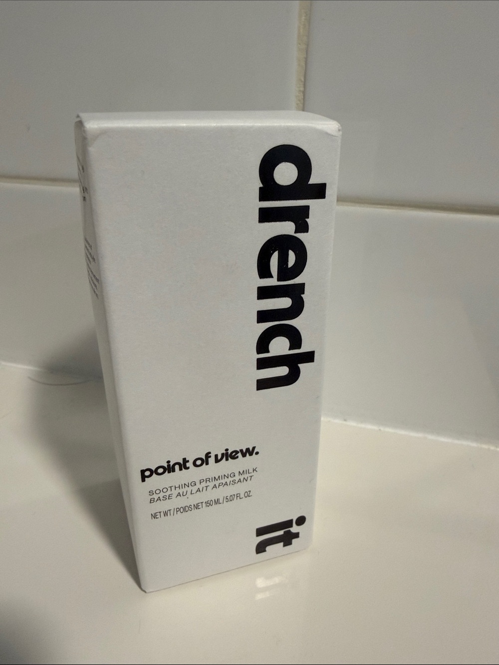 Drench It Point of View Soothing Priming Milk - White Packaging